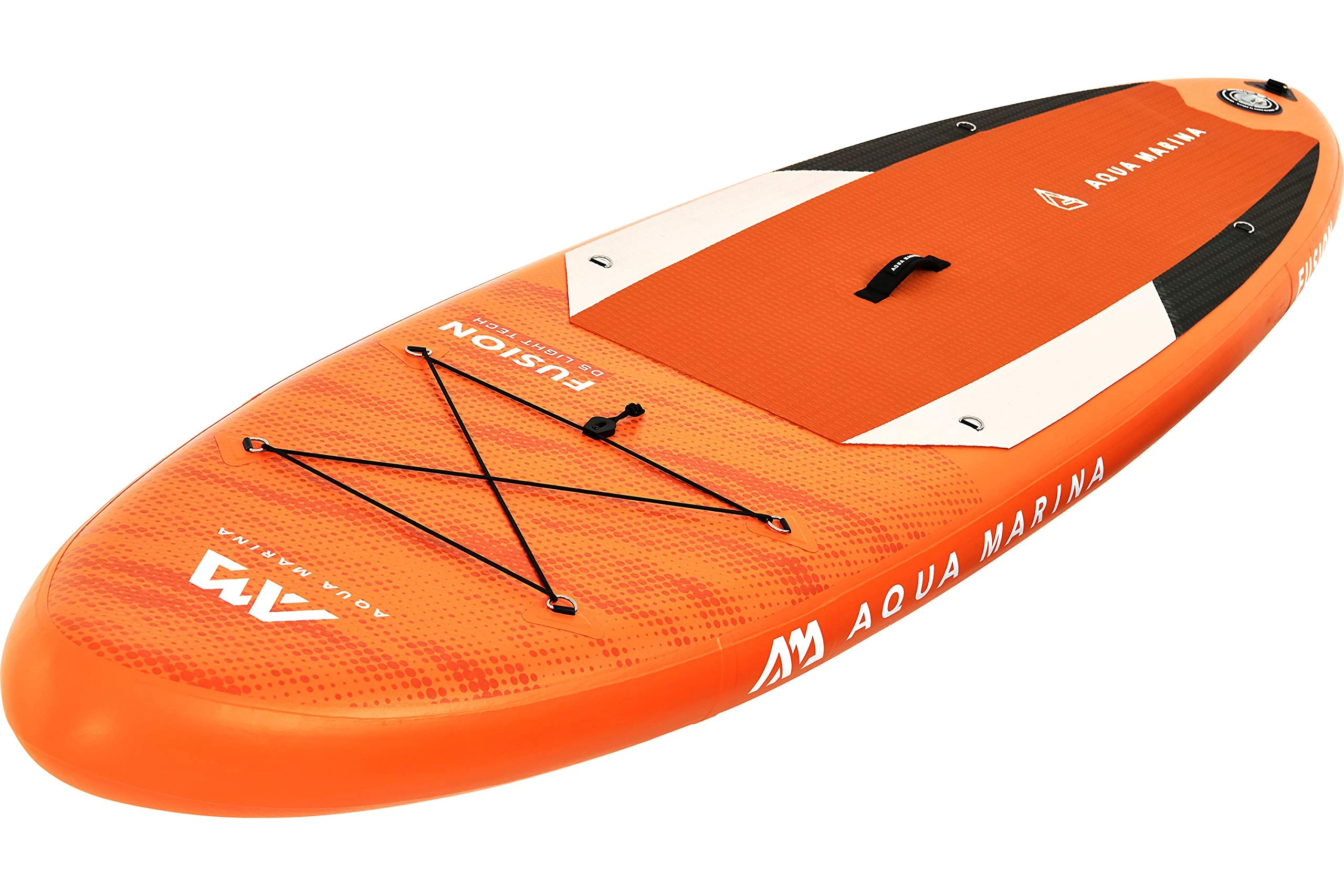 Aqua Marina Fusion, Inflatable Stand Up Paddle Board (iSUP) Package, 330 cm Length, Orange