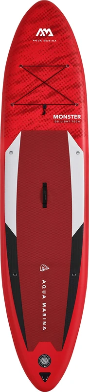 Aqua Marina Monster, Inflatable Stand Up Paddle Board (iSUP) Package, 363 cm Length, Red