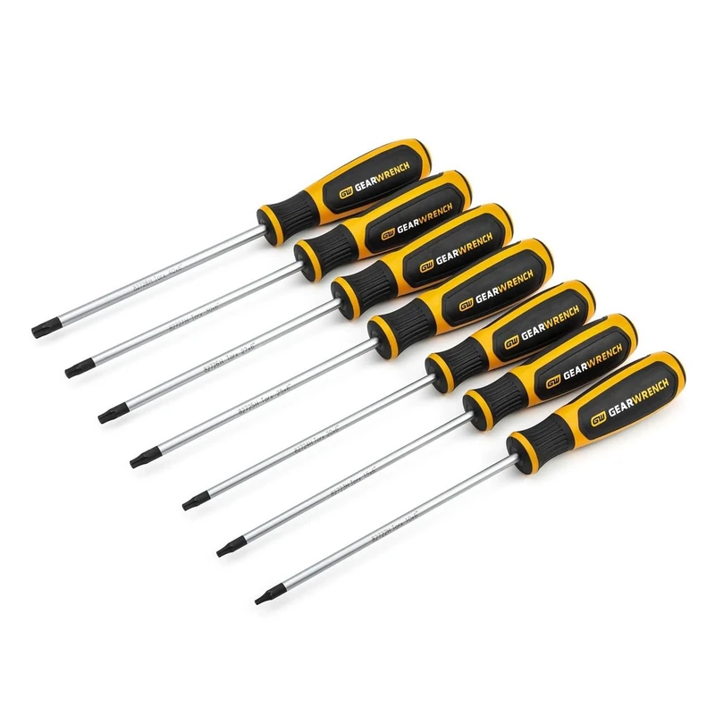 GearWrench 80071H Torx® Dual Material Screwdriver Set, 7 Piece