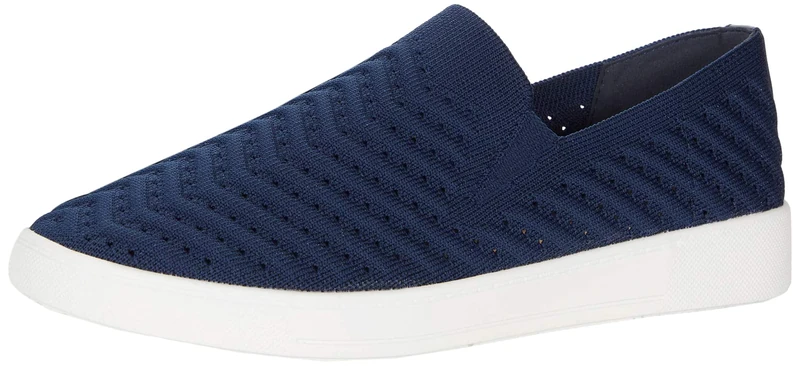 WHITE MOUNTAIN Women's Courage Sneaker, Navy/Fabric, 7.5 UK