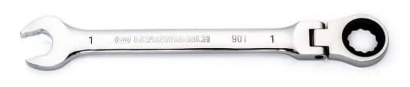 GEARWRENCH 1" 4 Degree Swing Arch 12 Point Flex Head Ratcheting Combination Wrench - 86753