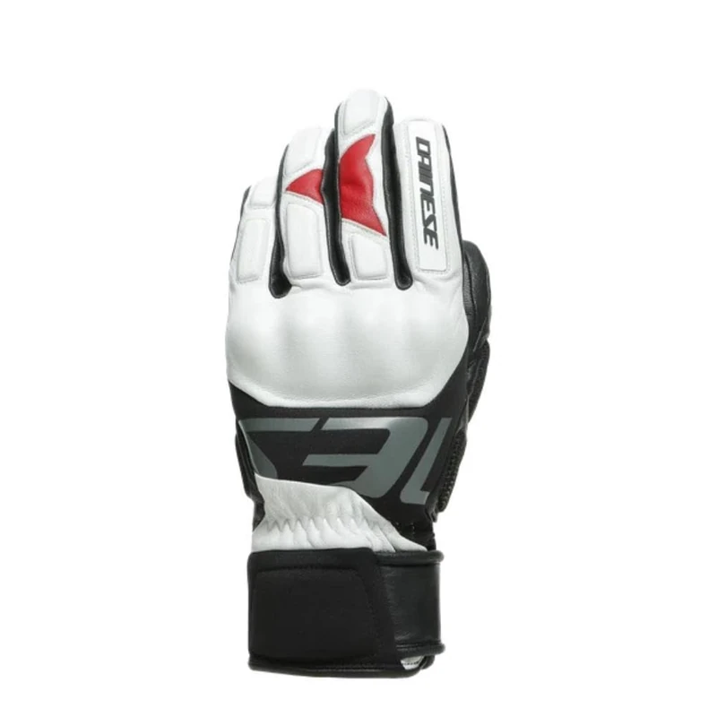 DAINESE HP Gloves, Protective Gloves Ski, Snowboard, Waterproof, Genuine Leather, Lily-White/Stretch-Limo, XL - Image 1