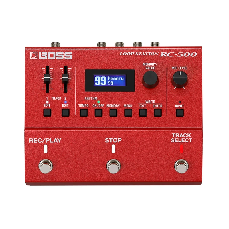 BOSS RC-500 Loop Station | Advanced Two-Track Looper with Onboard Mixing & Deep Control Options | Class-Leading Sound Quality | 16 Versatile Drum Kits | 13 Hours Record Time | Expanded Control Support