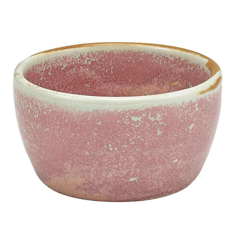 GenWare Terra Porcelain, Rose, Ramekin, 70ml, RAM-PRS2, Pack of 12