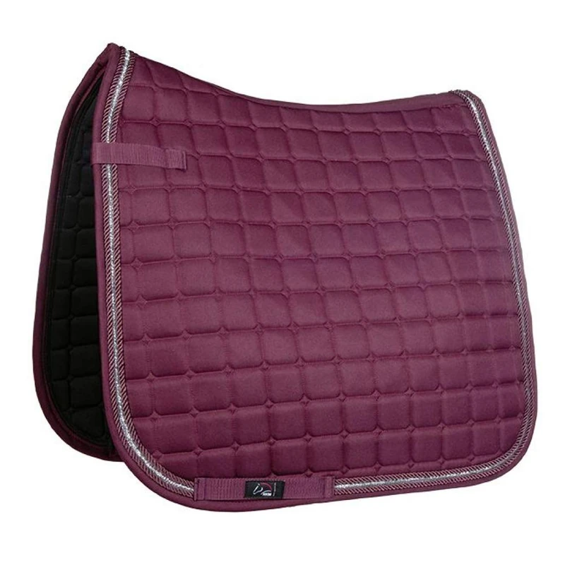 HKM Hayley Saddle Pads Bordeaux Dressage