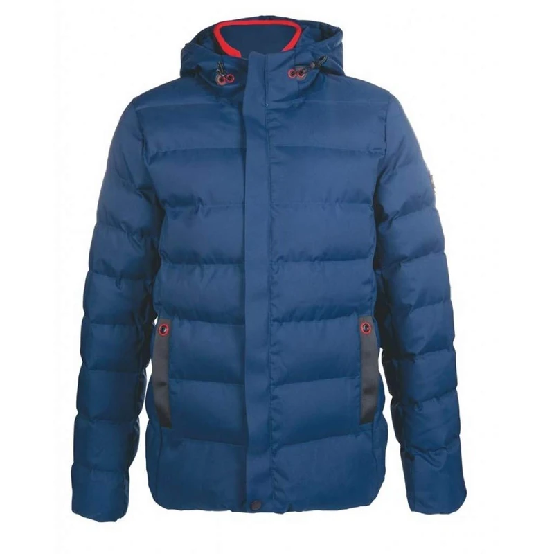 HKM Men's Hamburg Quilted Jacket, Deep Blue, XS