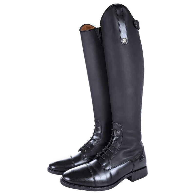 HKM Women's Sevilla normal/extra wide Riding Boots, Black, 5
