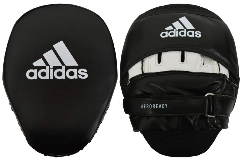 adidas Focus Mitts Boxing Pads Adult Kids Curved Martial Arts Gym Fitness Punch Training