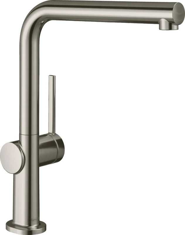 hansgrohe Talis M54 - kitchen tap, 1 spray, kitchen sink tap with spout height 270 mm, kitchen mixer tap with swivel spout, stainless steel finish, 72840800