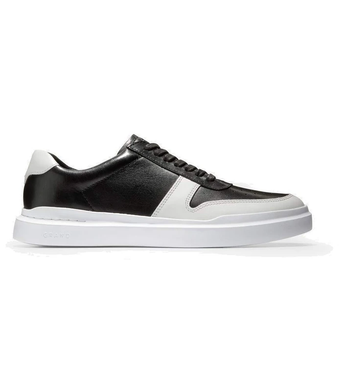 Cole Haan Men's Gp Rly Canvs Crt Snk:black Canvas/Optic Sneaker, Black, 7.5 UK