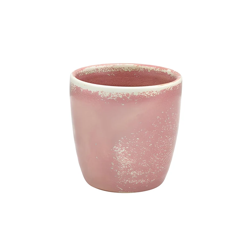 Genware Terra Porcelain, Rose, Chip Cup, 320ml, CC-PRS32, Pack of 6