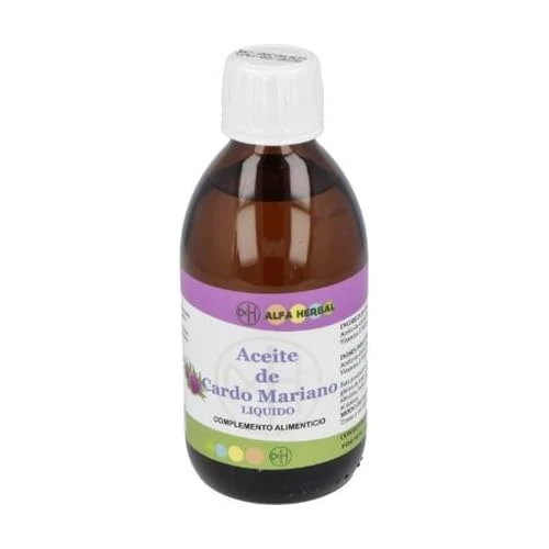 ALFA HERBAL Milk Thistle Oil 250 ml, Neutral, Standard