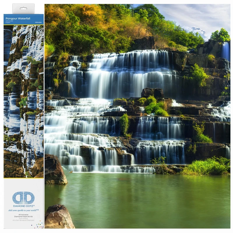 DIAMOND DOTZ Painting Kit: Advanced, DD14, Multi, 99 x 55cm