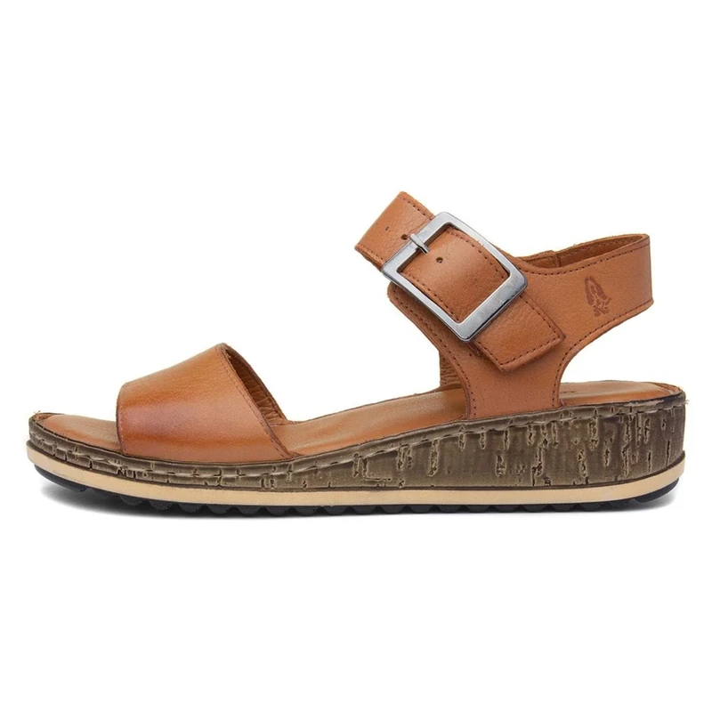 Hush Puppies Women's Ellie Heeled Sandal, TAN, 6 UK, (HPW1000-164-2)