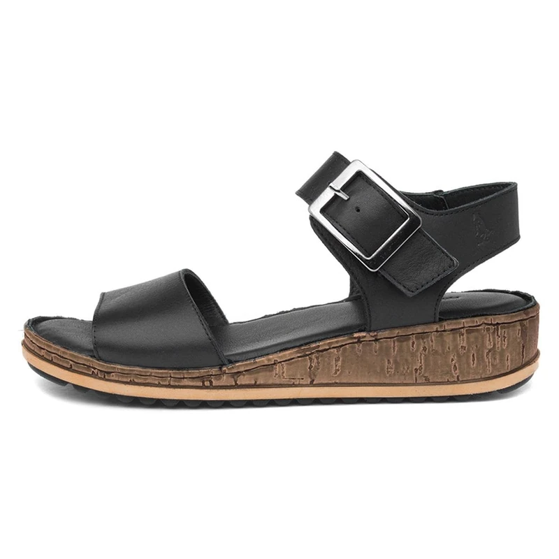 Hush Puppies Women's Ellie Heeled Sandal, Black, 6 UK