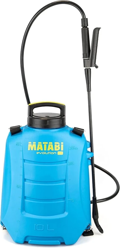 Matabi Electric Sprayer- 10L- Battery-Powered Electric Sprayer- Ideal for Orchard and Garden- Compact Fumigation Backpack- No Manual Pumping Required- Evolution 10LT- Made in Europe