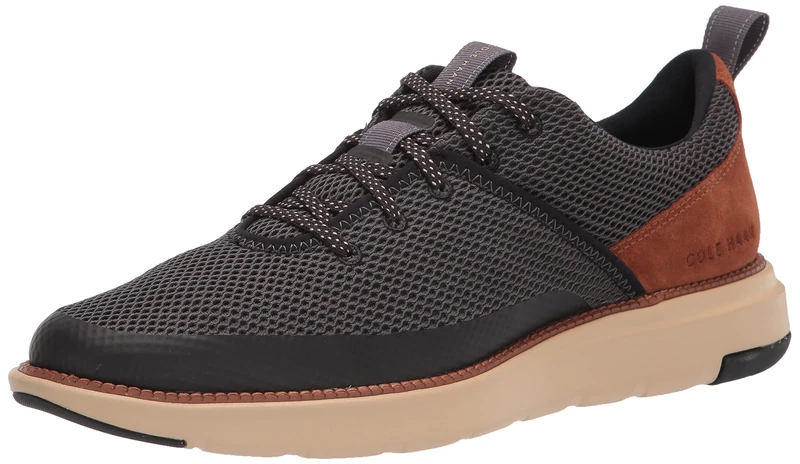 Cole Haan Men's Black/Magenet/British Tan Sneaker, 6.5 UK