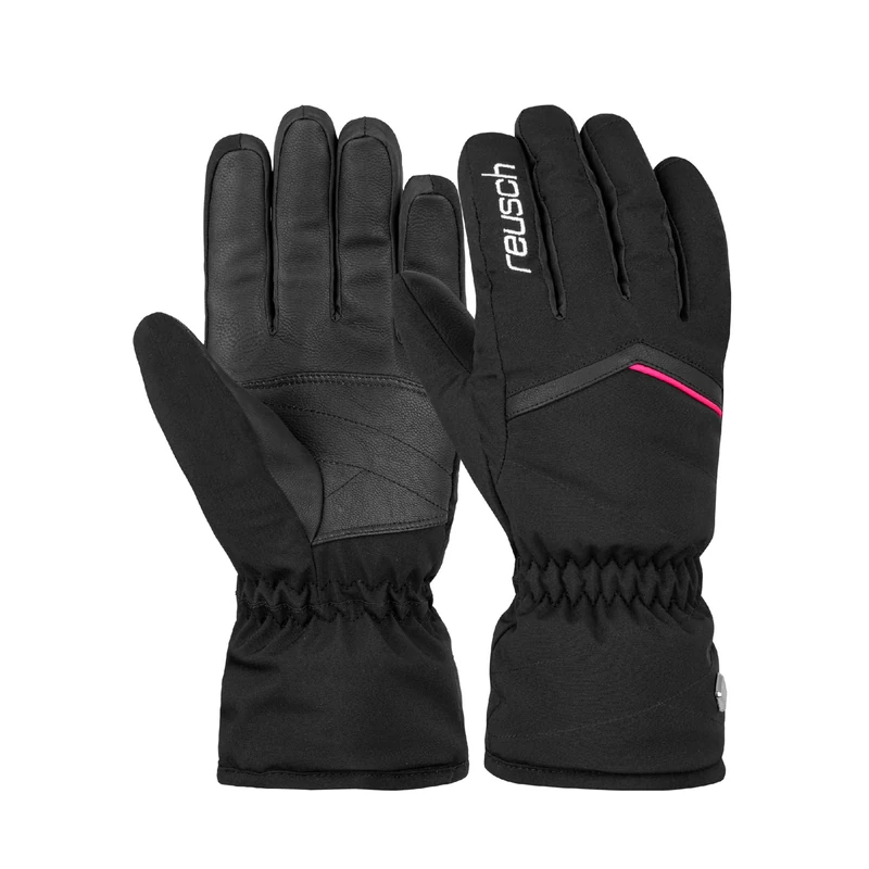 Reusch Marisa Guaranteed Windproof, Extra Breathable and Warm Winter Gloves, Finger Gloves, Snow Gloves, Ski Gloves for Women with Long Cuff, 8