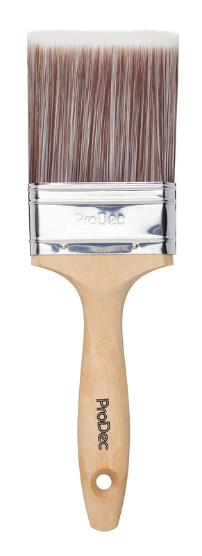 ProDec 3 inch Premier Trade Professional Synthetic Paint Brush for a Smooth Finish Painting with Emulsion, Gloss and Satin Paints on Walls, Ceilings, Wood and Metal, 3" 75mm