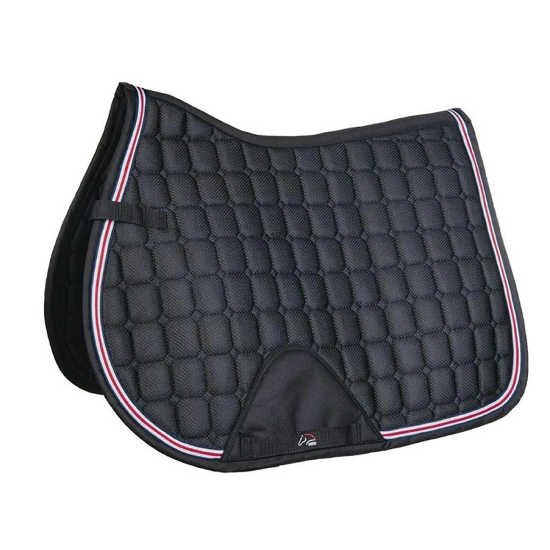 HKM Airy Mesh Saddle cloth Black Jumping
