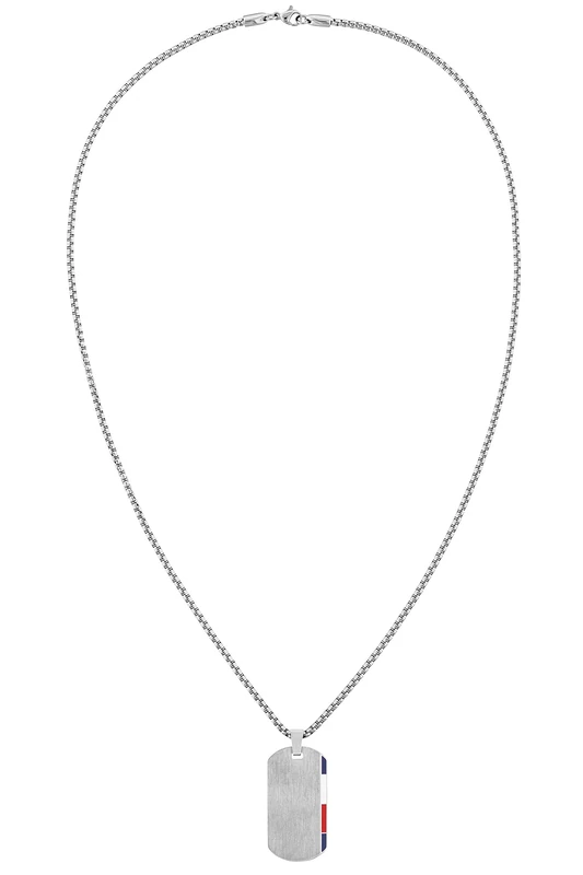 Tommy Hilfiger Jewelry Men's Stainless Steel Pendant Necklace - 2790248