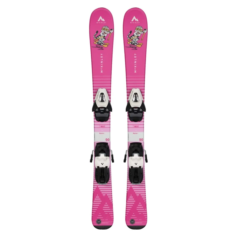 Mckinley Kids Skitty Alpine Skis, Pink, 90