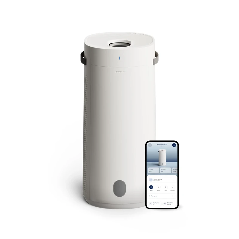 BLUEAIR 2-in-1 Purify + Humidify: Air Purifier and Humidifier with HEPASilent™ and 360° InvisibleMist™ Technology, Top Pour - covers 1,726 sqft in 60 minutes - Perfectly balanced air, one product - Image 1