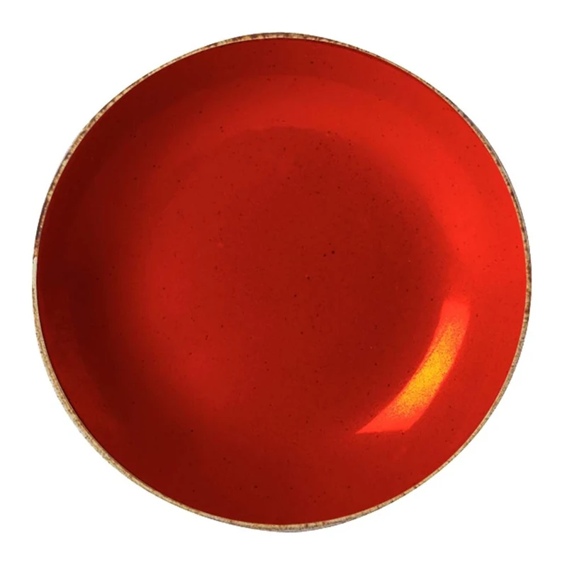 Fine Dine 04ALM001506 Porland Magma Coupe Plate, 260mm Diameter,