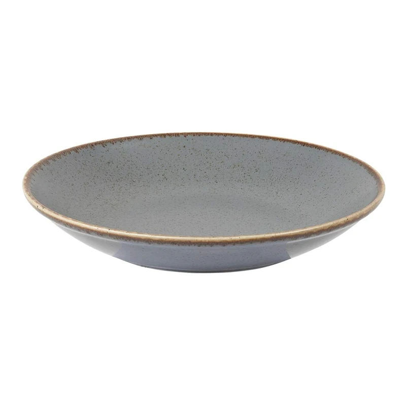 Fine Dine 04ALM002452 Porland Stone Coupe Plate, 260mm Diameter,