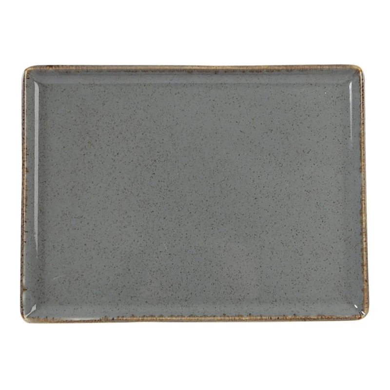 Fine Dine 04ALM002456 Porland Stone Rectangular Tray, 350mm x 260mm,