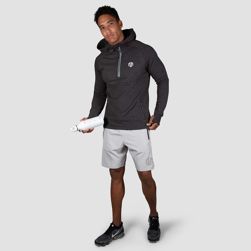 MOROTAI NKMR Neotech Zip Hoodie Dark Grey S