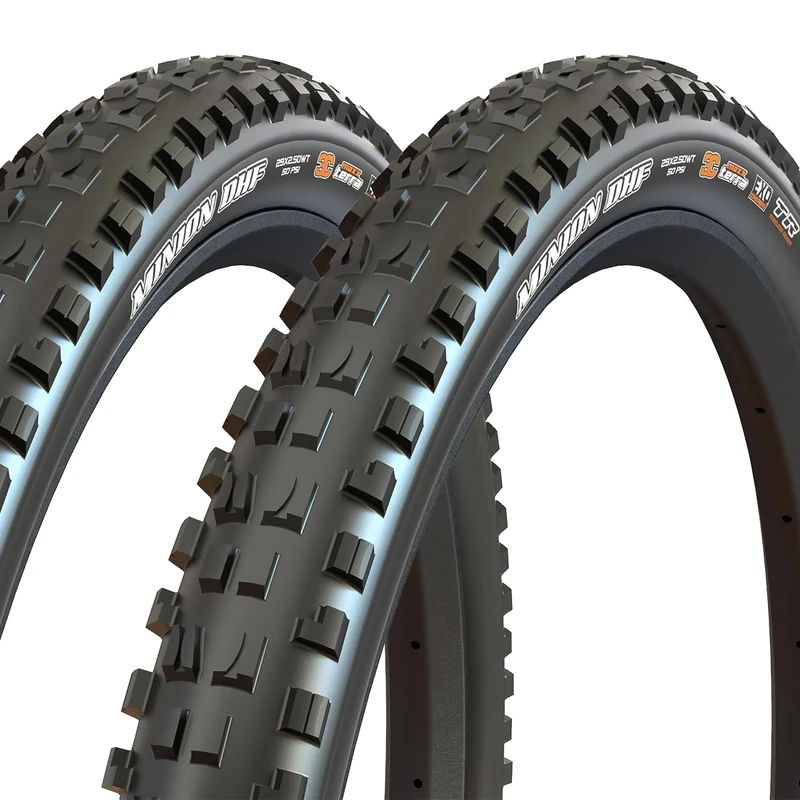 Maxxis MINION DHF M301RU MTB Folding Tire TR EXO 3C MaxxTerra 29x2.5 Tire, black, 2 Tire, MX2131