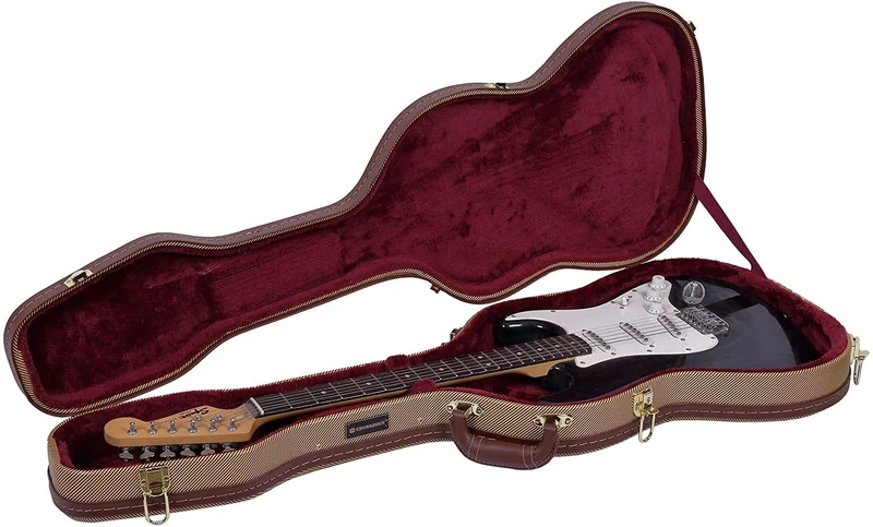 Crossrock, Vinyl Tweed, ST E-Gitarre, ST Electric Guitar