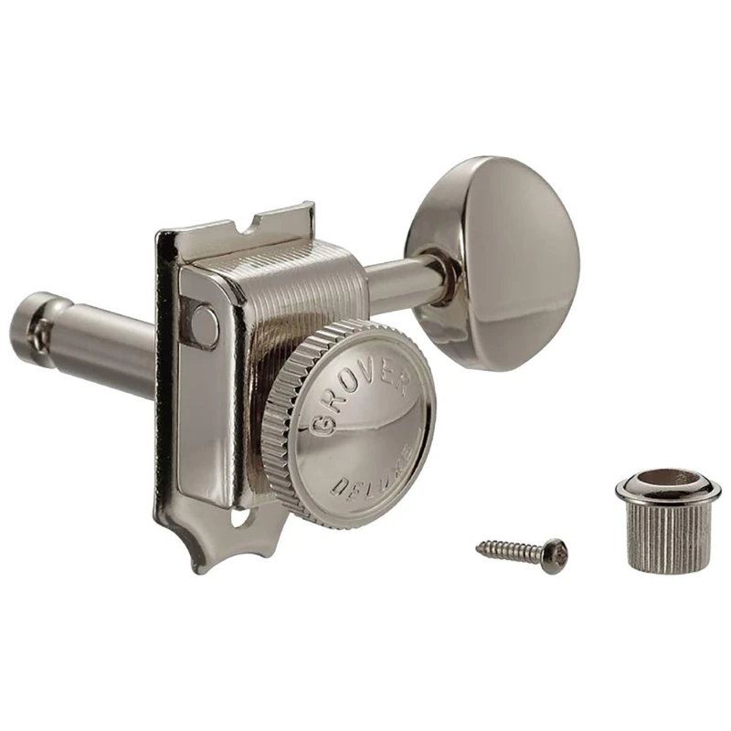 Grover Vintage Locking Machineheads, 6 in-line ~ Nickel - Image 1