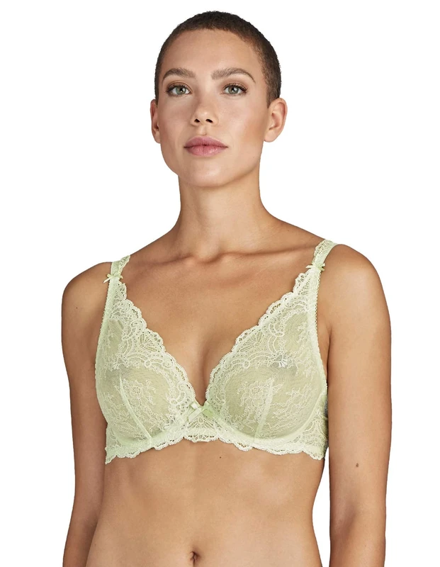 Aubade Women's Plunge bra DANSE DES SENS pistachio 32B