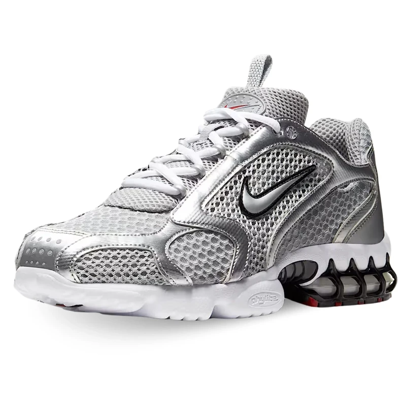 Nike Men's Air Zoom Spiridon Cage 2 Shoes, Lt Smoke Grey/Metallic Silver, 10.5