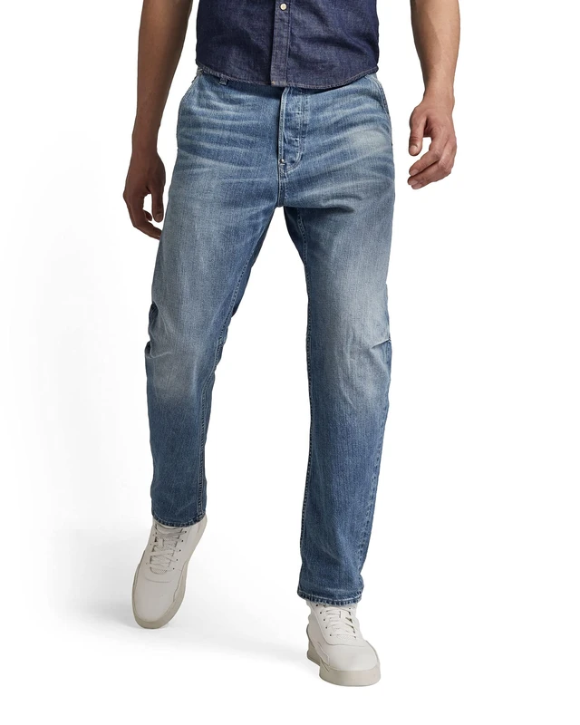 G-Star Men's Grip 3D Relaxed Tapered Jeans, Blue (faded tide D19928-C779-C460), 30W / 34L