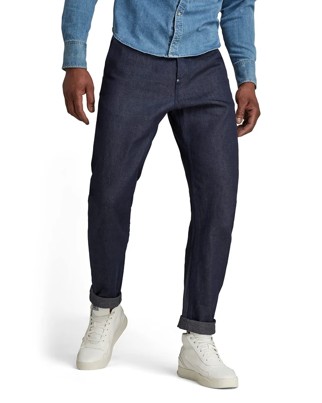 G-Star Men's Grip 3D Relaxed Tapered Jeans, Blue (raw denim D19928-9657-001), 26W / 30L