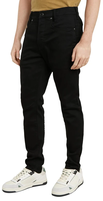 G-STAR Men's D-Staq 3D Slim Jeans, Black (pitch black D05385-B964-A810), 36W / 34L