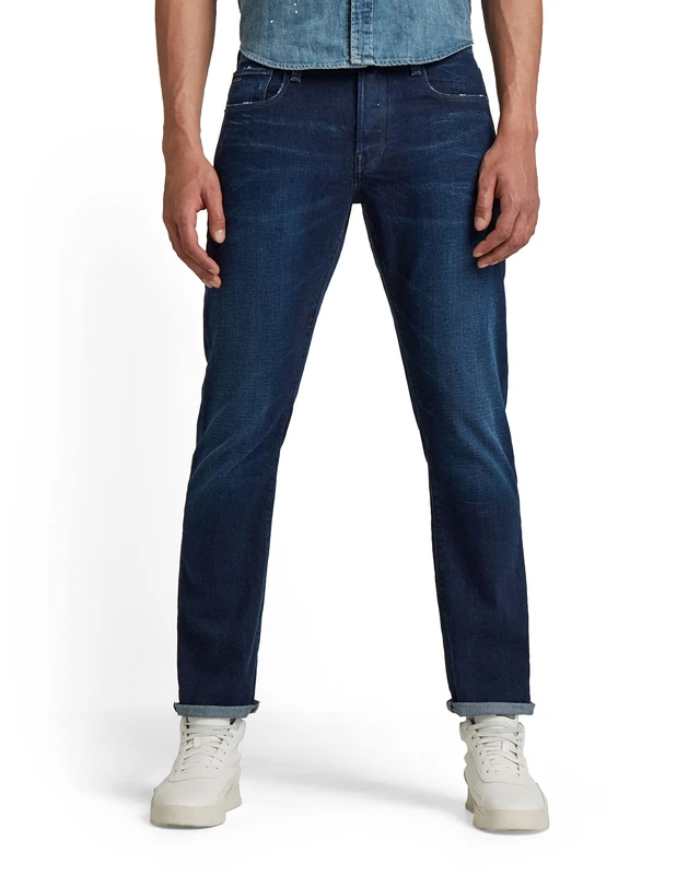 G-Star Men's 3301 Straight Jeans, Blue (worn in ultramarine 51002-C052-C236), 28W / 30L
