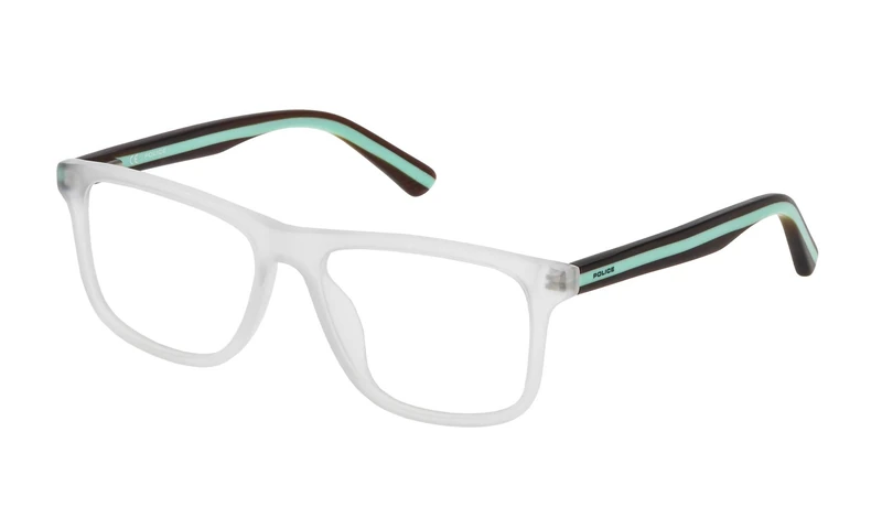 Police Unisex Kid's VK049500881 Sunglasses, Sandblast Crystal or Matt, 50/16/130