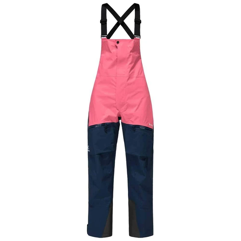 Haglöfs Vassi GTX Pro Trousers, Women, Tarn Blue/Tulip Pink, XL