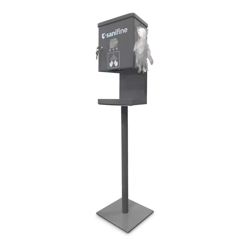 SaniFine STANDING DISPENSER OF DISINFECTION LIQUID