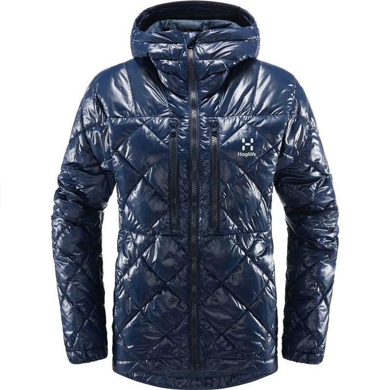 HAGLOFS 604726_3N5 ROC MIMIC Q HOOD Jacket Women's TARN BLUE Size XS