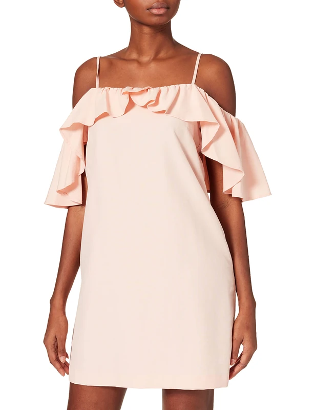 Sisley Women's Dress, Pink 0c1, 14