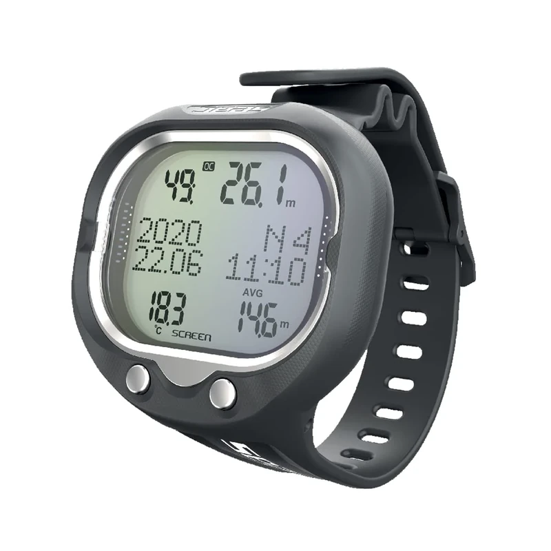 Seac Screen, Scuba Wrist Dive Computer for 1 or 2 mixes and Freediving mode