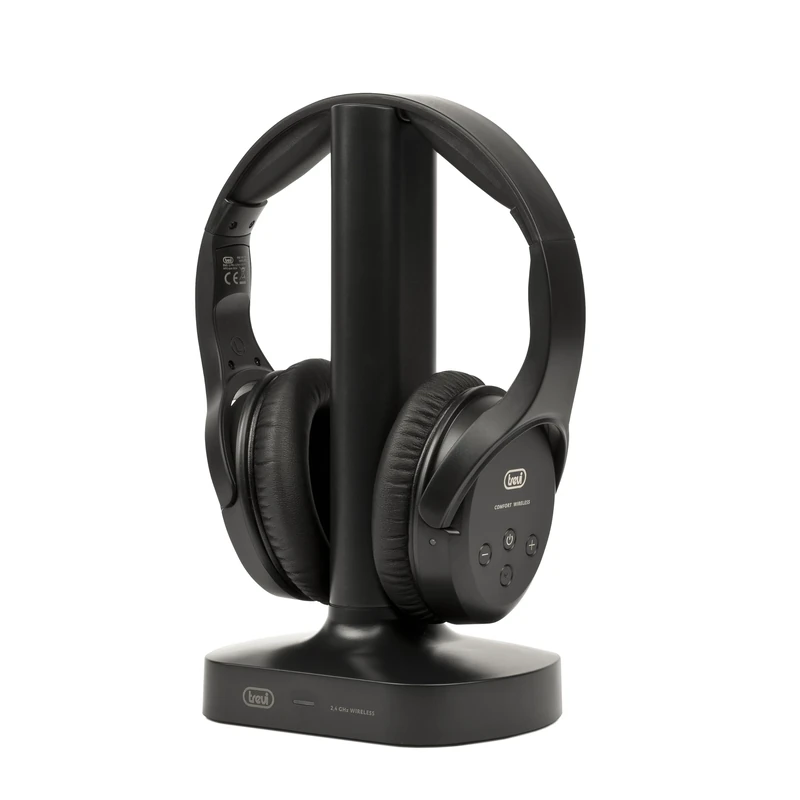 Trevi FRS 1480 R Wireless Rechargeable Cordless Headphone Set for TV & Hi-Fi Systems
