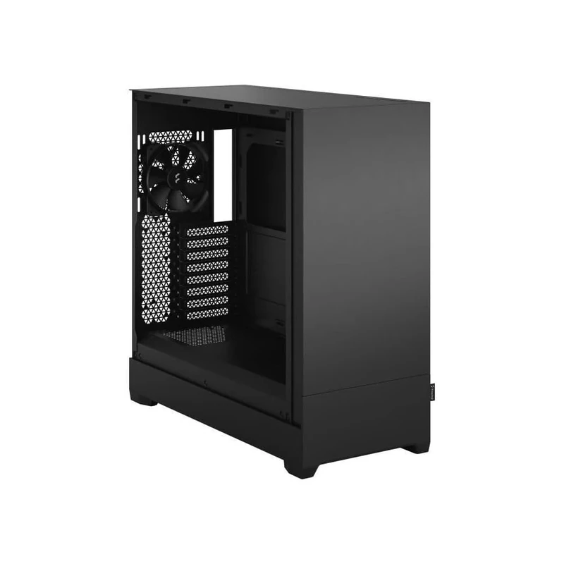 Fractal Design Pop XL Silent Black – Solid - Bitumen side panels and sound-dampening foam - Four 120 mm Aspect 12 fans included – E-ATX Silent Full Tower PC Case