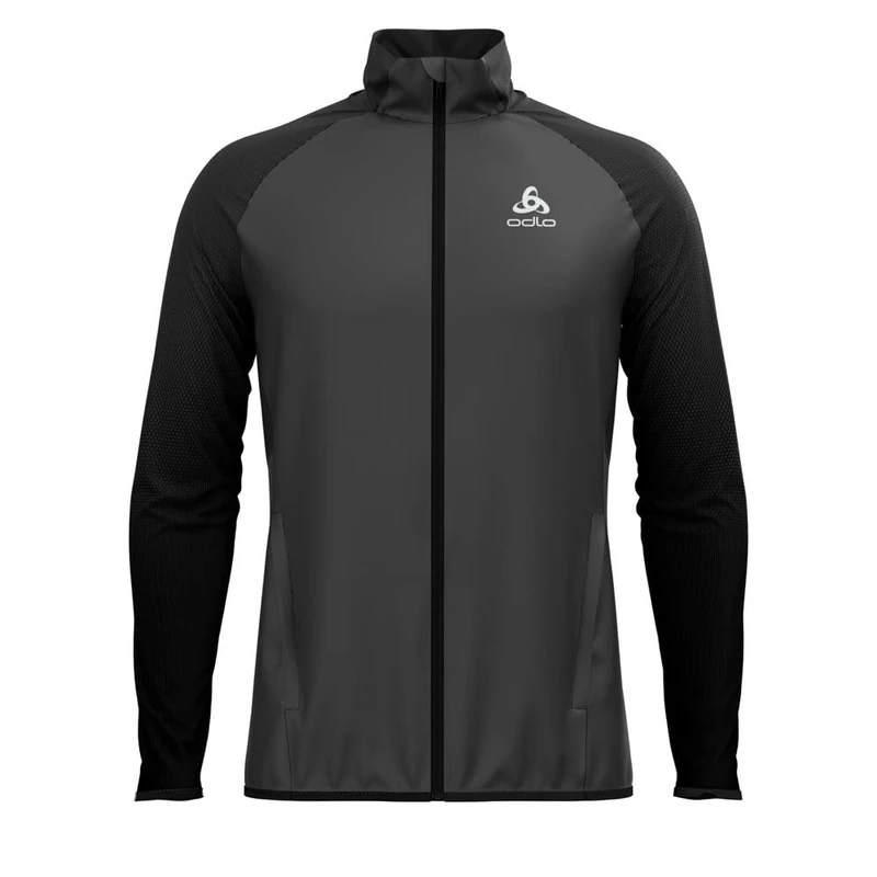 Odlo Men's Zeroweight Warm Hybrid Jacket, black, XL - Image 1
