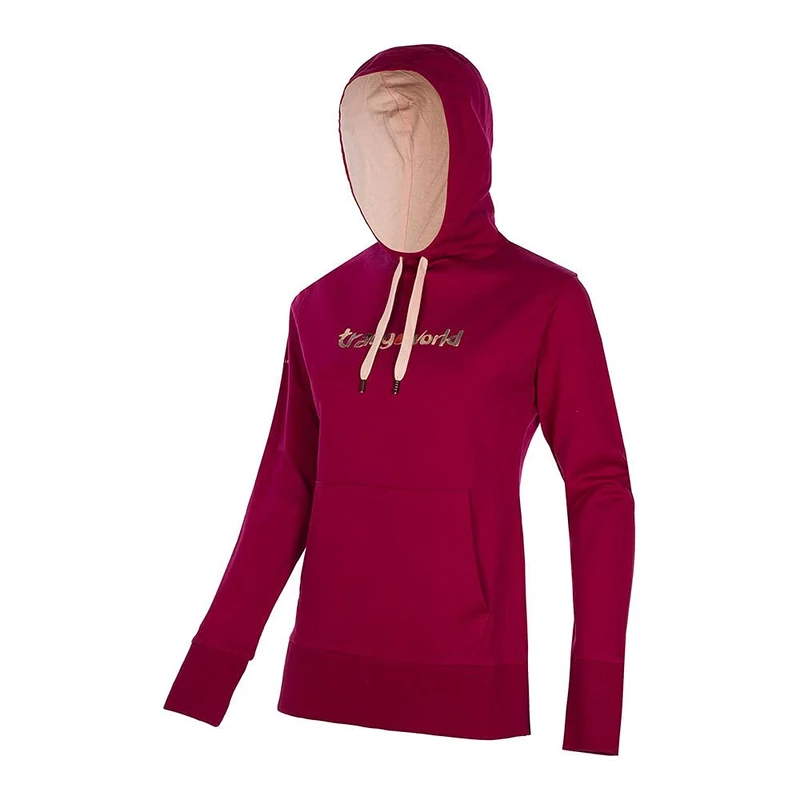 Trango Women's Watercolour Sweatshirt - Red - L